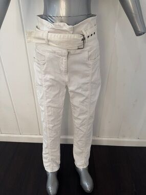 Zara Woman Cream Jacket with Quilted Detail